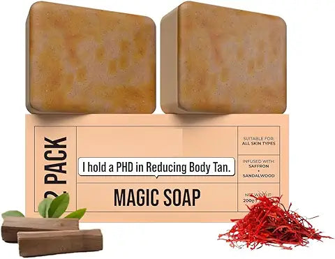 Gharwala Soaps Sandalwood & Saffron Magic Soaps